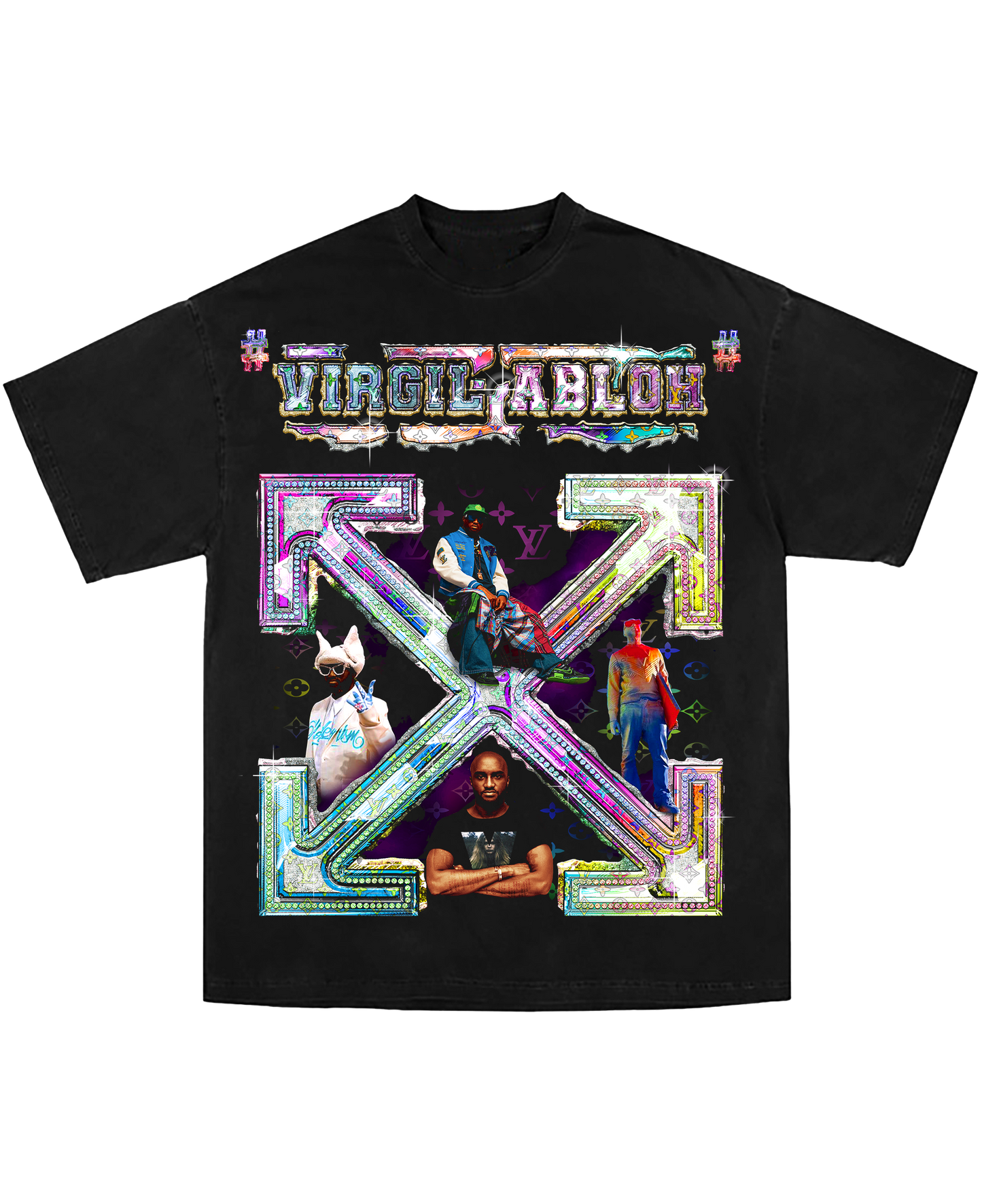 VIRGIL ABLOH TEE BLACK