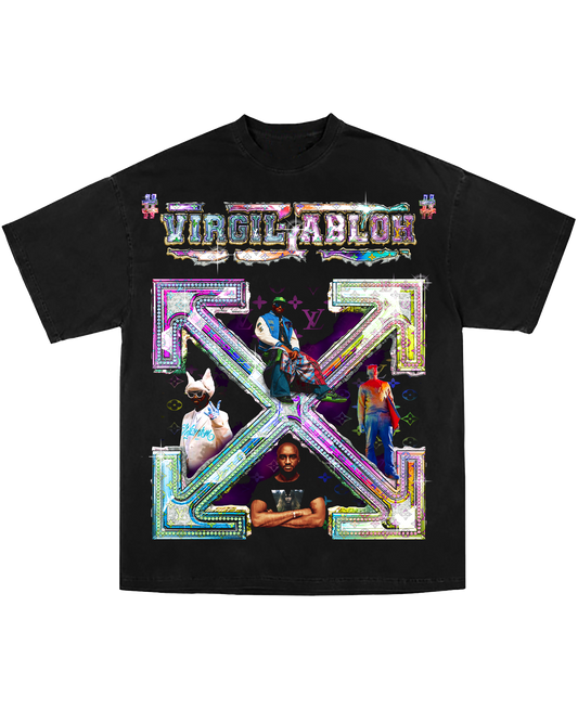VIRGIL ABLOH TEE BLACK