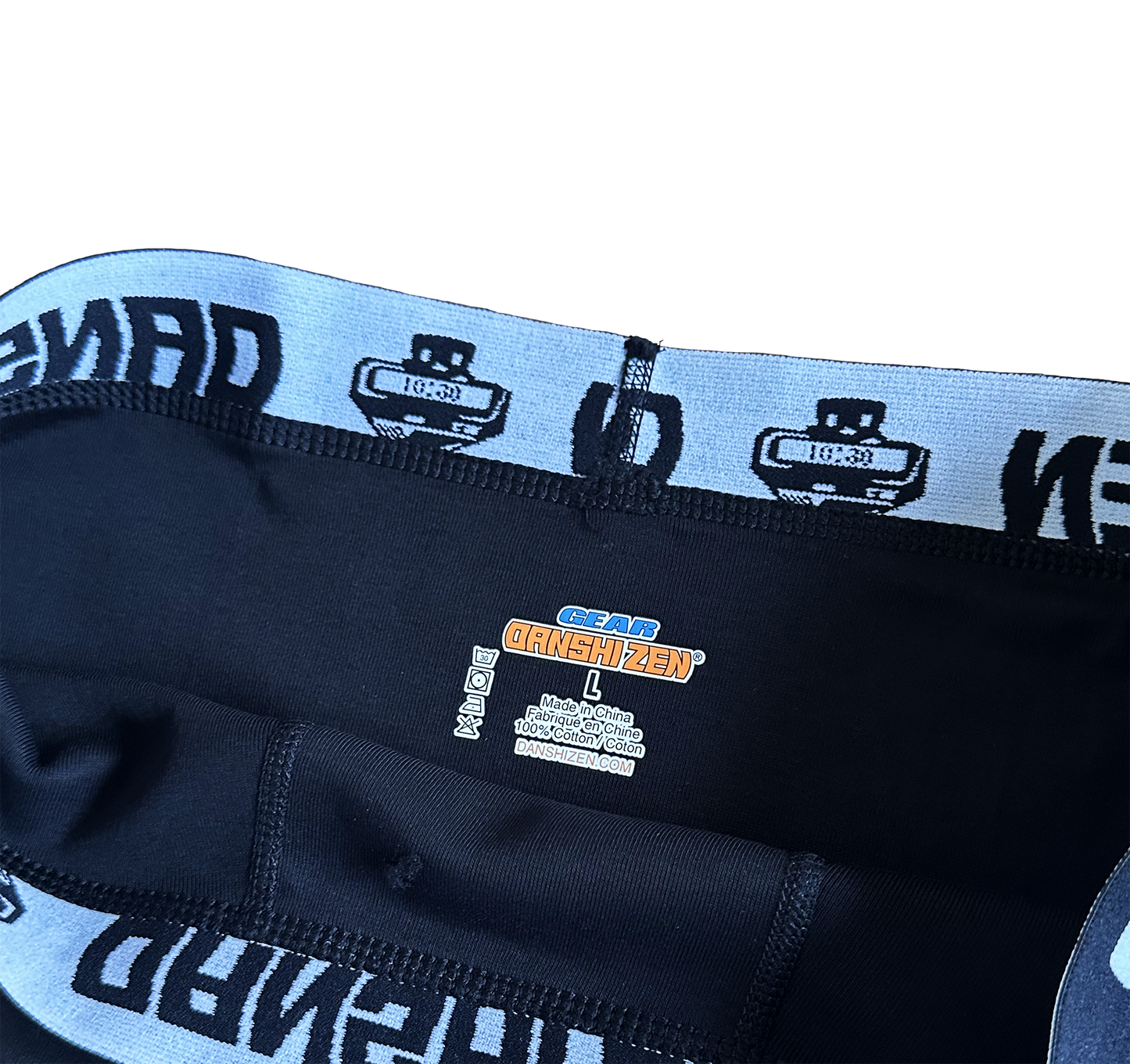 DANSHI GEAR® BLACK BOXERS (3-PACK)