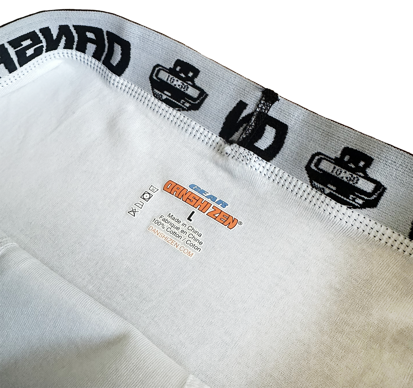 DANSHI GEAR® WHITE BOXERS (3-PACK)