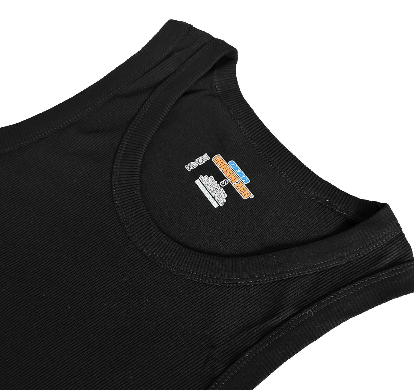 DANSHI GEAR® TANK-TOP BLACK (3-PACK)