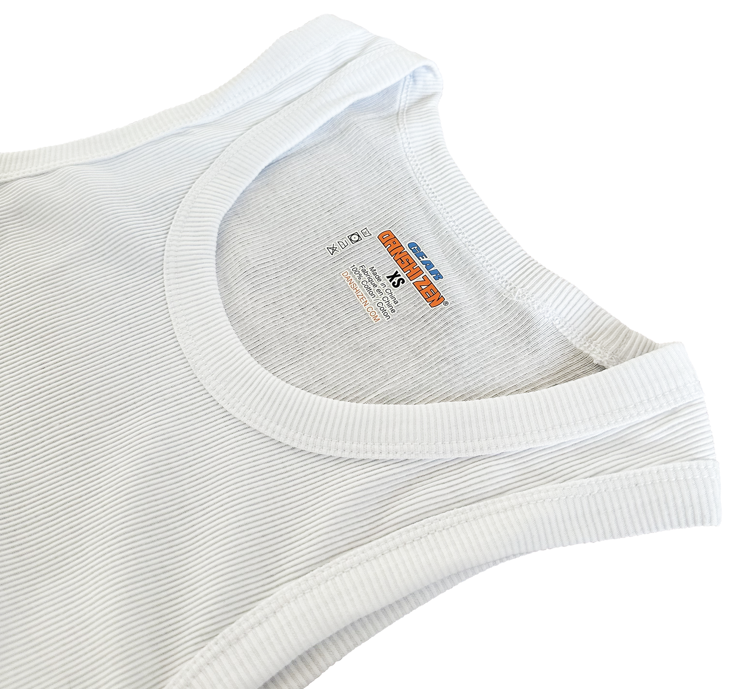 DANSHI GEAR® TANK-TOP WHITE